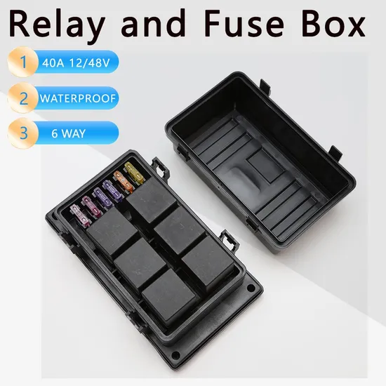 Waterproof Fuse Holder Sealed Relay Box 