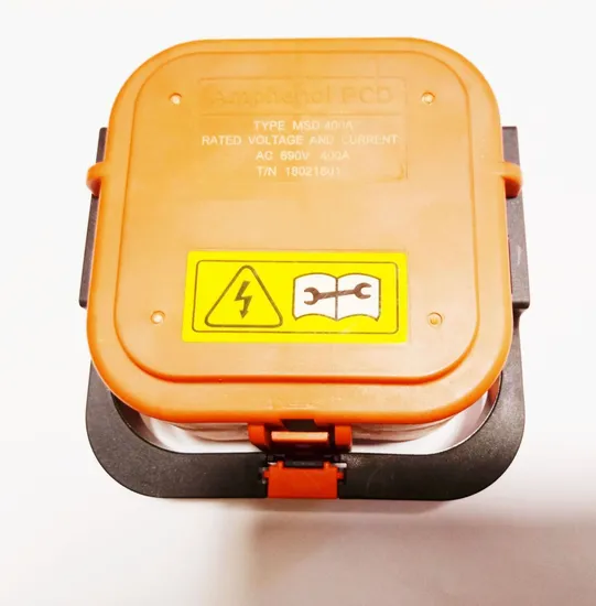 Msd 400A Amphenol Manual Service Disconnect Plug with Fuse 