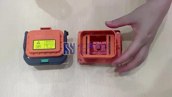 Standard Type Msd Plug with Fuse 630A Servicing Phev System Manual Service Disconnect and Front Mount Receptacle 