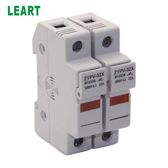 32A PV DC 1000V Fuse Base Fuse Holder 2p 