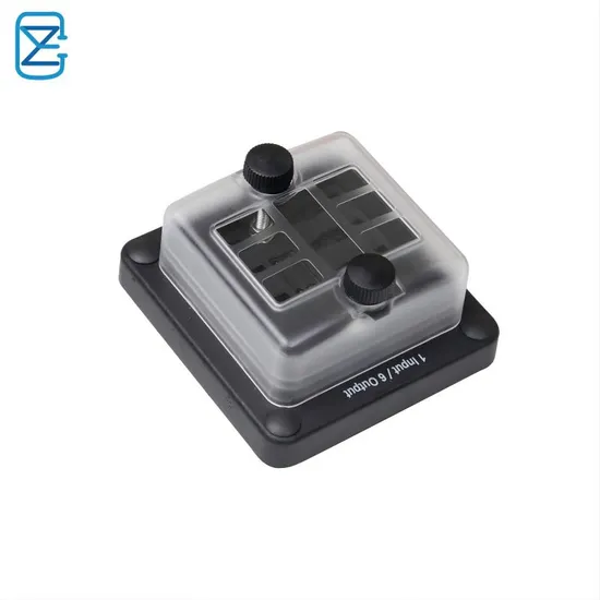 Factory Universal DC Automotive Tractor Car Marine 6 Way Blade 12V 24V Auto Fuse Block Box Holder Hot 