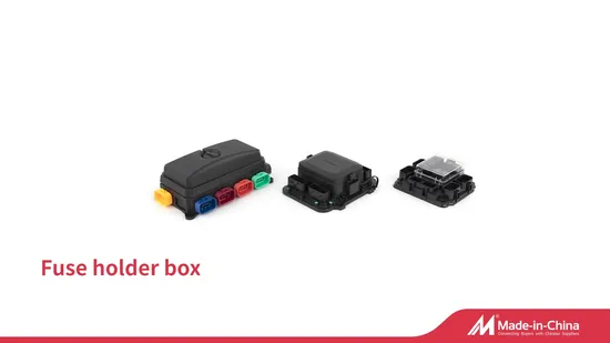 Circuit Automotive Blade Auto Parts Fuse Holder Box with Protecting Cap 