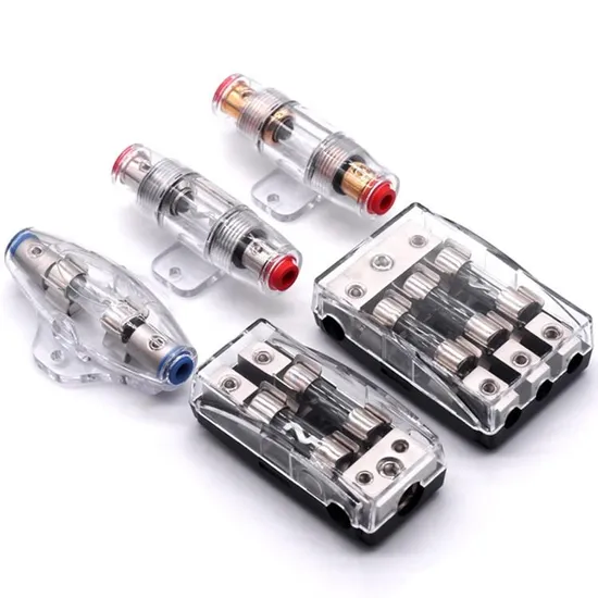 Fuse Components Fuse Fits 4 8 10 Gauge Wire Inline IMC Audio Inline 10X38mm Agu Fuse Holder Box 