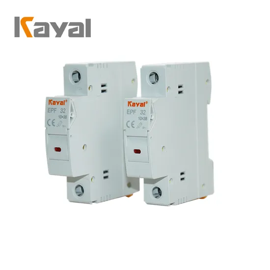 Kayal High Quality 1p DC Fuse 1000V 10A 10*38mm Fuse Holder for Solar PV System 