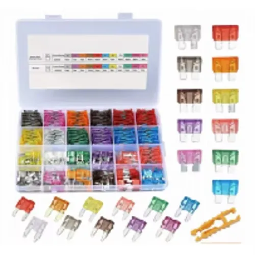 250PC Aluminum Plug in Fuse Set 