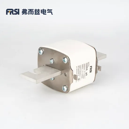 Low Voltage Nt4 HRC Square Blade Ceramic Fuse Link 