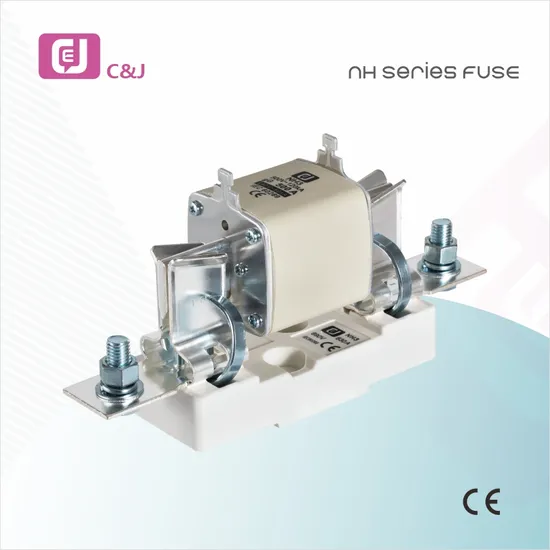 Nh3 Bolt Connecting Fast Fuse Switch Square Ceramic Fuse with Fuse Holder 